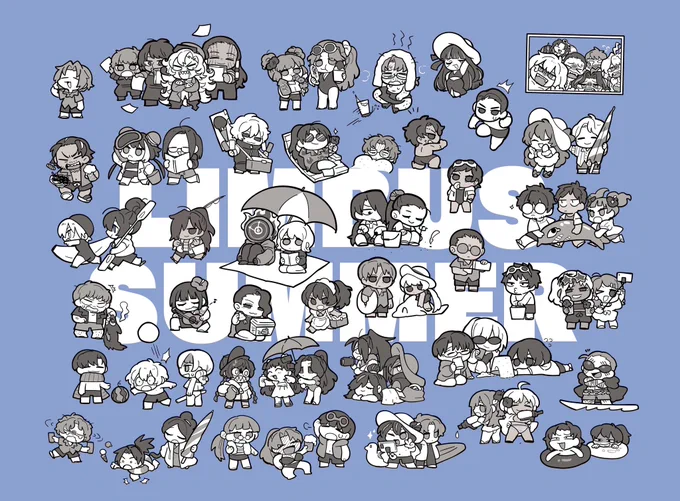 先日アップした絵にミスがありましたので修正版をアップしました。 すでに印刷された方はお手数ですがもう一度お願いします。 本日から1週間ローソンやファミマで印刷可能です。 大変申し訳ありませんがよろしくお願いします。