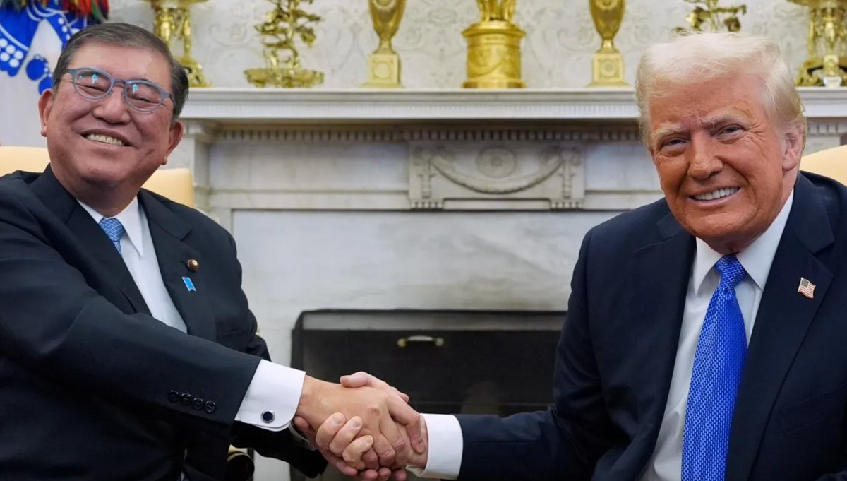 🚨 BREAKING: Trump annuncia un accordo da 550 miliardi di dollari con il Giappone: gli Stati Uniti riceveranno il 90% dei profitti!