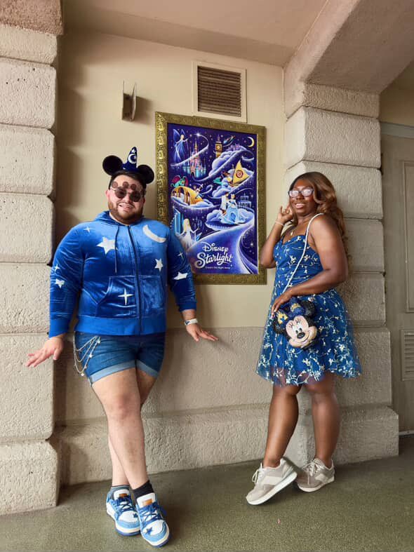 hecallsmePP's tweet image. Didn’t get to edit these yet but my pics from the debut day of Disney starlight made me feel so magical