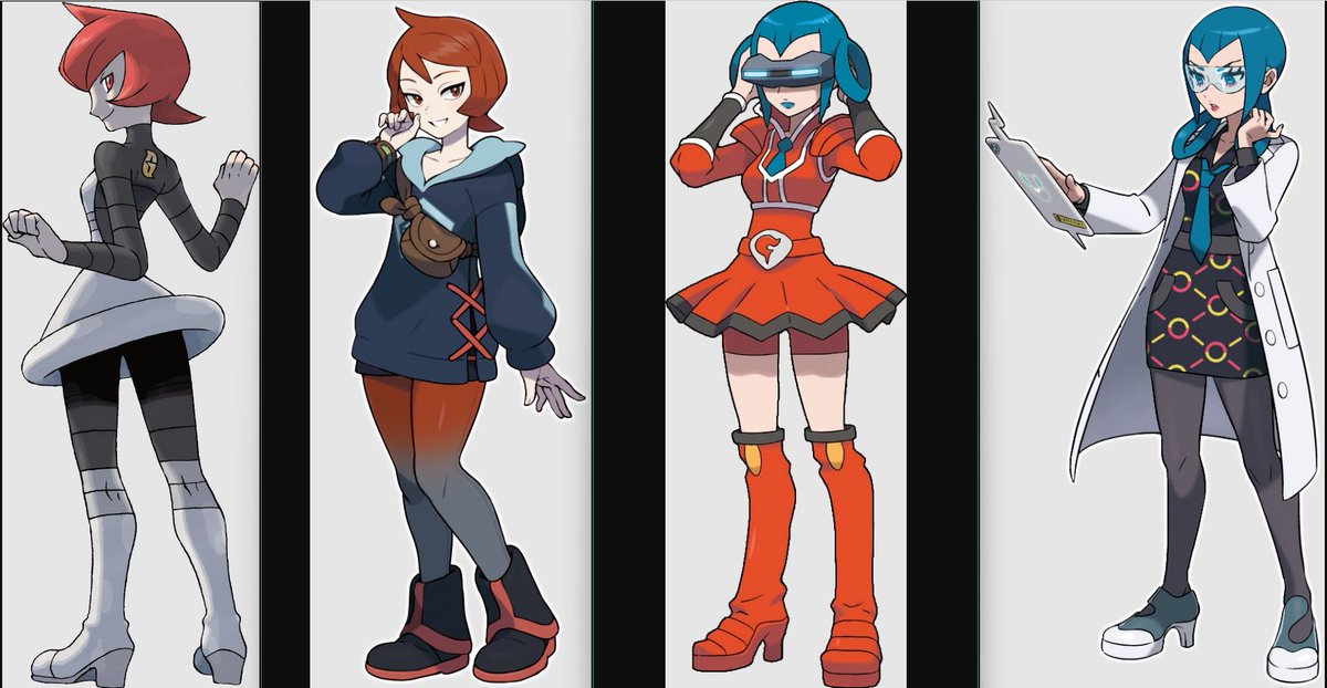 Truegreen7's tweet image. I gotta say the Legends games are doing a great job of making me care about designs I previously did not care about. Arezu and new Mable are WAAAAAAAAAY better in my eyes than Mars and XY Mable, despite them looking basically the same. Like both went from B- to A. Crazy.