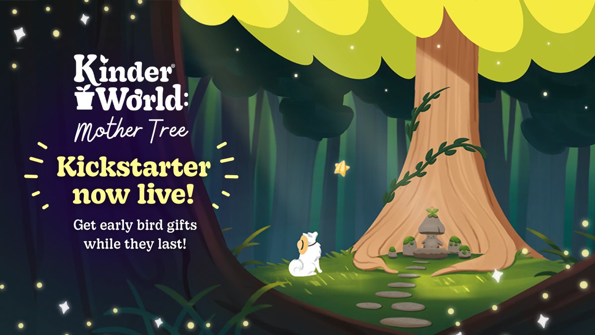 kinderworldgame's tweet image. You're invited to a world of kindness, growth, and gentle adventure - our brand new desktop expansion, Kinder World: Mother Tree, is now live on Kickstarter!
We're building a cozy desktop companion that helps you take rest breaks in your workday. 🥰✨
Please RT! ❤️