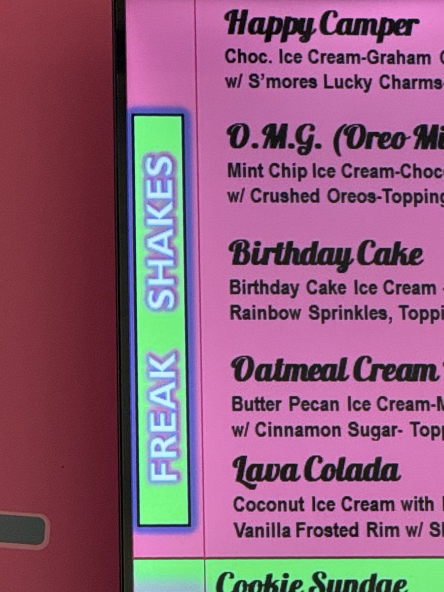 wobblymami's tweet image. At this freaky ass ice cream shop and they had ice cream nachos