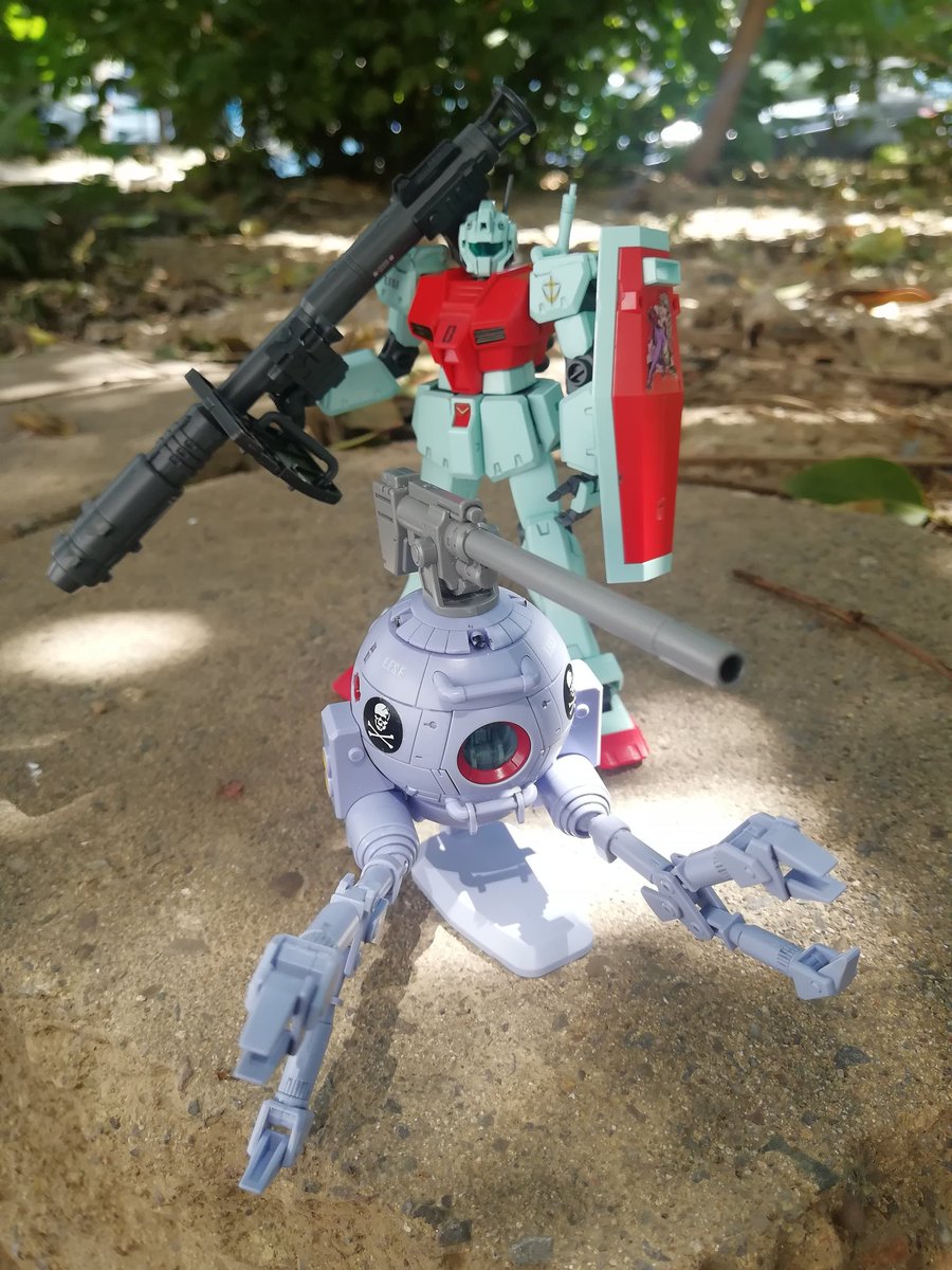 zhxhrzs's tweet photo. RB-79,PI rate ball😁#gundam #gunpla #rb79 #ガンダム #ガンダムベース https://t.co/A7I3kSrACR