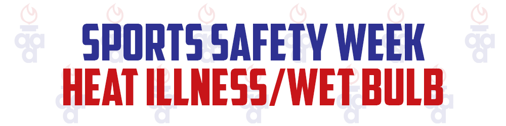 ArkActAssn's tweet image. The new season is right around the corner, but temperatures are rising!
Make sure every member of your team is educated when it comes to the Wet Bulb guidelines, as well as the signs of heat illness, to ensure players and coaches are protected!
conta.cc/40gFG2v