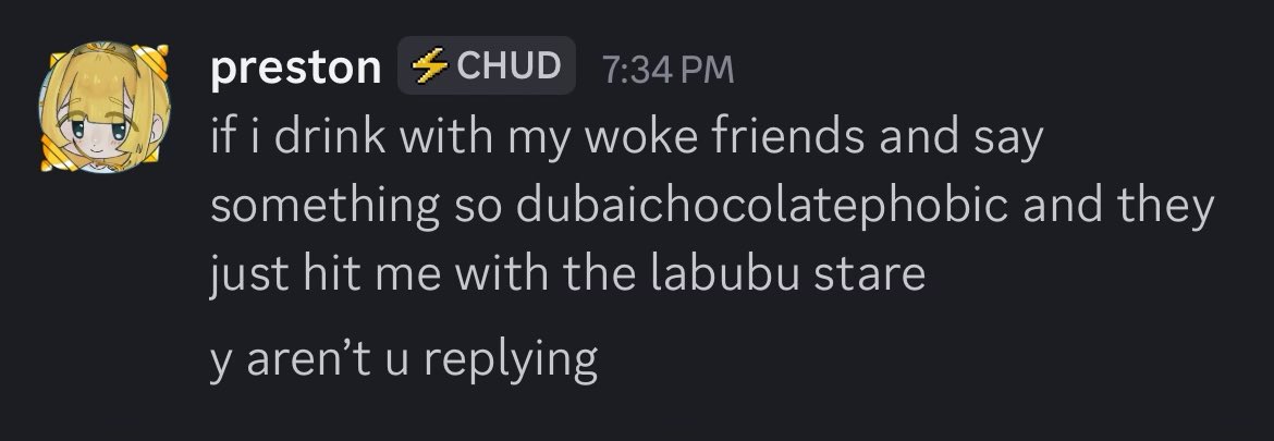 iLnotserP's tweet image. was it something i said