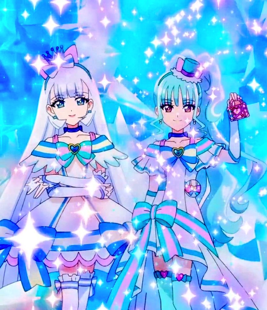 AIrzahn's tweet image. Nyanderful Precure 🐾
Nyanderful appreciation post ~ ! Cure Nyammy and Cure Lillian's closeness as a duo, they have an amazing specialty 💙💚