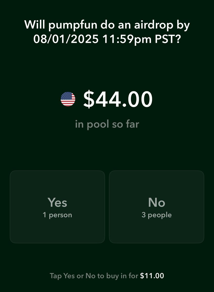 The last few weeks I've been giving out cash on here &amp; IRL via <a href="/flipcash_app/">Flipcash</a>, it's been a great on boarding tool 

Today they launched a new feature pools which allows you to make a bet on anything easily with your friends 

I'll spot you entry + get you a coffee if you LIKE/RT