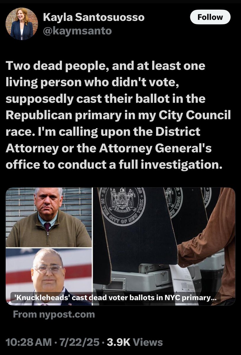 Mugs0219's tweet image. You know the phrase those that smelt it dealt it? This is a classic example (I believe) of the Dems completely framing the Brooklyn GOP. Justin and this random transplant HAVE TO GO!