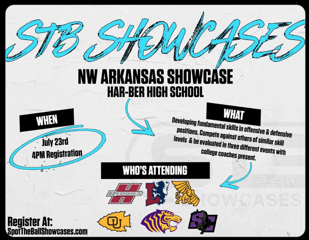 GKMiller3's tweet image. Thank you @coachmcquillan for the invitation to @STB_Showcases. This is a great opportunity.