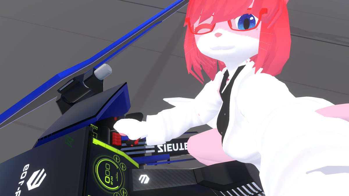 おはのセツです😺❄️
昨日は #AGRaceVRC で反重力レースしてました！
