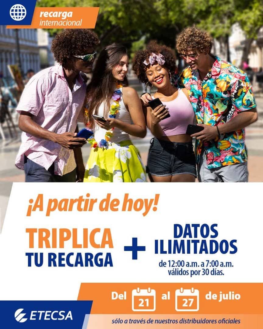 #RecargaInternacional