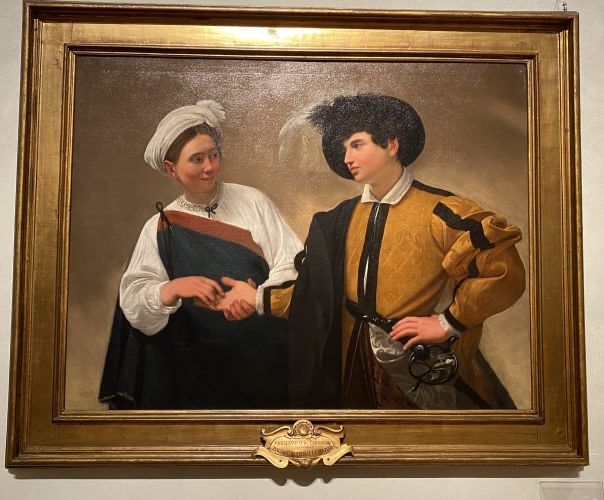 Romethegreatbe1's tweet image. La buona ventura.Pinacoteca Musei Capitolini
A pochi anni dall’esecuzione di questo soggetto, collocato dalla letteratura artistica moderna intorno al 1593-1594
buff.ly/ihpQybG