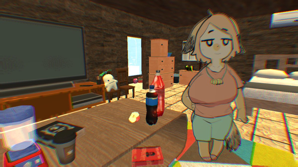 kawaiishinitai's tweet image. STEAMにて『VeryVeryHouse』のストアページができました。
👉 store.steampowered.com/app/3894150/Ve…
いわくつきの家に引っ越してきたカップルが怪異に遭遇する探索ADVです。いつのまにか増えている扉や部屋を探検したり、謎の怪異現象に見舞われていくコメディ寄りのストーリーです。
The store page for…