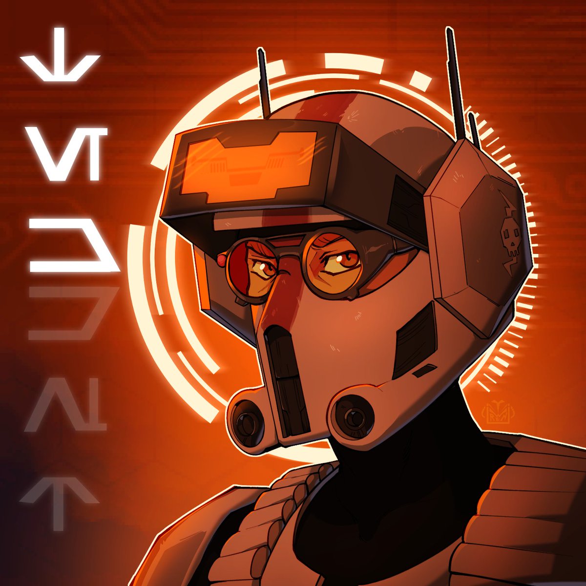 wrenkenstein's tweet image. I&apos;m on an internet break, but I made myself a new avatar of my fave boy🤙 missed drawing him! im deep in the Tech pits rn

[The Bad Batch]