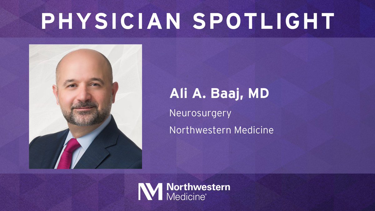 NMNeurology's tweet image. Join us in welcoming Ali A. Baaj, MD (@AliBaajMD) to @NorthwesternMed! Dr. Baaj is a board-certified #neurosurgeon with advanced training and expertise in complex #SpineSurgery. He has a particular focus on using less invasive techniques and technology, including…