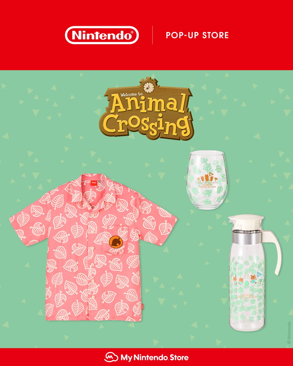NintendoStoreDE's tweet image. Aloha von der Urlaubsinsel! 🏝️
Neue exklusive #AnimalCrossingNewHorizons Merchandise-Artikel sind jetzt im #MyNintendoStore erhältlich.
🛒: ntdo.com/6018AGqO0