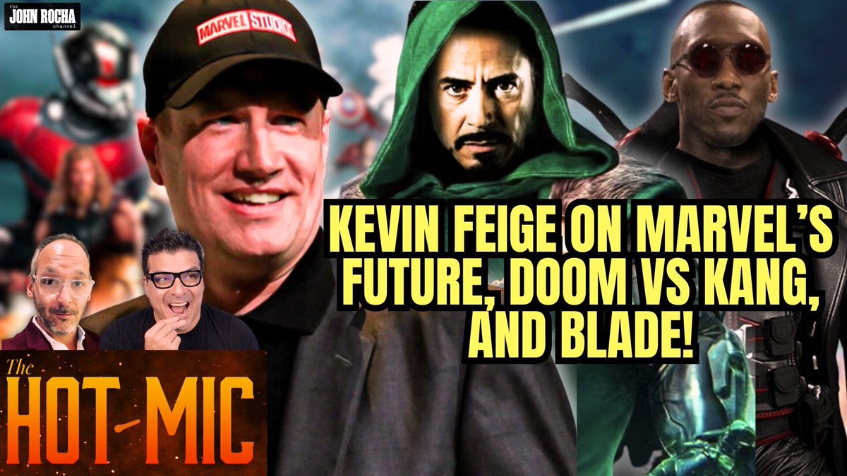 TheInSneider's tweet image. Check out a BRAND NEW episode of THE HOT MIC, where @TheRochaSays and I break down Kevin Feige & James Gunn’s recent interviews and how they managed to say a whole lot while revealing very little. Plus, what happened with MBJ and Taylor Russell on AFFAIR?
youtu.be/Xqh7cMzKj1E