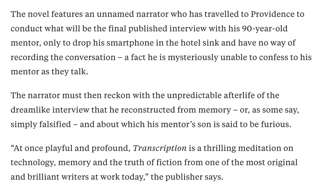 moonbeeaam's tweet image. This is the premise for Ben Lerner's next novel, which is supposed to be out in April 2026