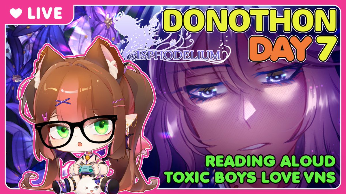 If you're craving some bittersweet romance centered around toxic BL themes, Asphodelium is the VN for you~!  🪻🔪

The reading experience is truly immersive and stress-free. Stunning visuals and BGM! 📖

Please check out my playthrough to know more!
🔗youtu.be/Qgv02NAcOuI