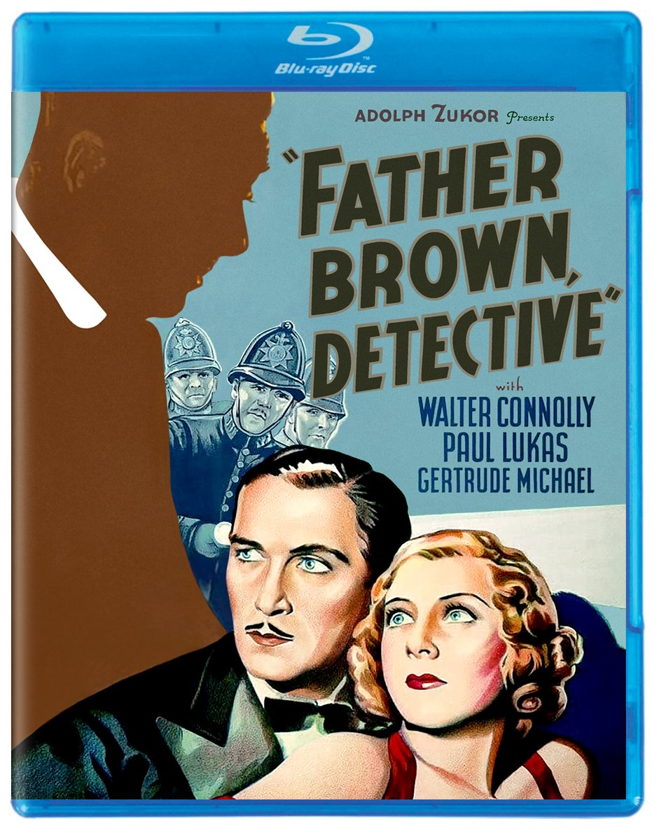 KLStudioClassic's tweet image. Coming September 23rd!
kinolorber.com/product/father…
FATHER BROWN, DETECTIVE (1934)
• New HD Master – From a 4K Scan
• NEW Audio Commentary by Professor and Film Scholar Jason A. Ney
• Optional English Subtitles
Walter Connolly (It Happened One Night) stars as Father Brown, a…