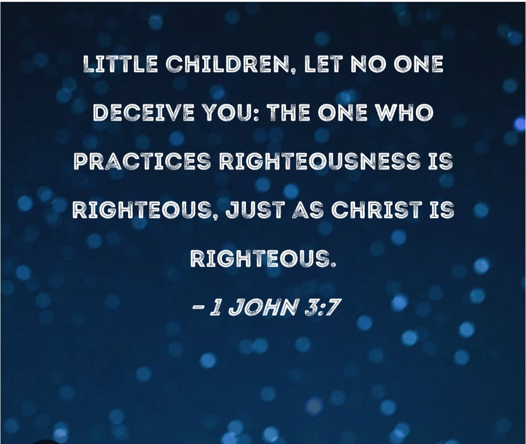MrMrsTrumpet's tweet image. OSAS "hyper free gracers" :
🗣️Christ did it all so we don't have to DO anything but believe!
God 📖:
PRACTICE RIGHTEOUSNESS
LIVE SOBERLY, GODLY & RIGHTEOUSLY
BE HOLY AS HE IS HOLY
Tell me again how believers in the faith don't have their part to live/act out their faith ?