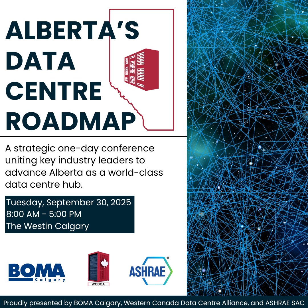BOMACalgary's tweet image. 🔗 For full details &amp;amp; to register: lnkd.in/gN5iZ7zF

#BOMACalgary #AlbertaTech #TechInnovation  #DigitalInfrastructure #InvestInAlberta #HyperscaleAlberta
