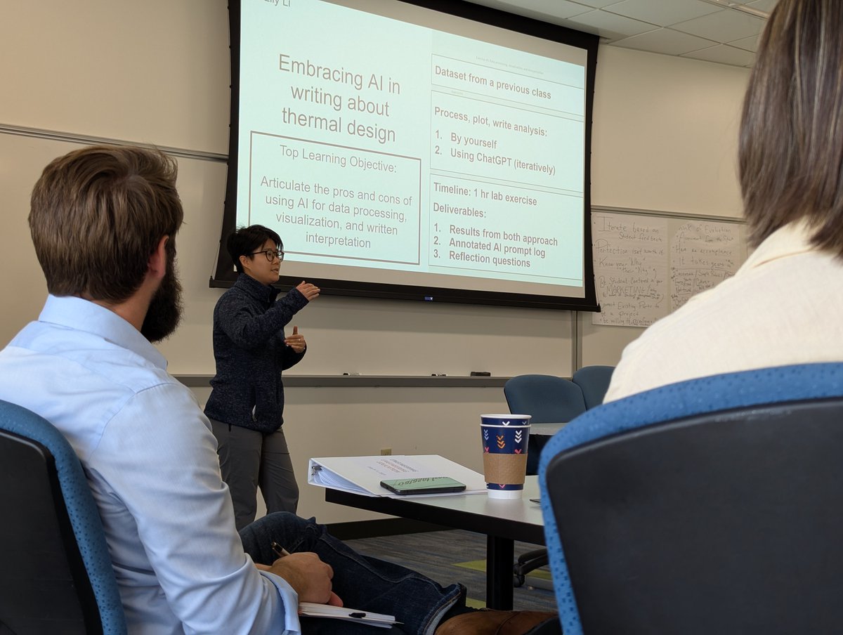 We welcomed faculty from other institutions to campus earlier this month to participate in our How to Engineer Engineering Education workshop. Eight of our faculty served as facilitators.

Registration for next year (July 8-10) will open in early 2026!

burl.live/EngineeringEdu…