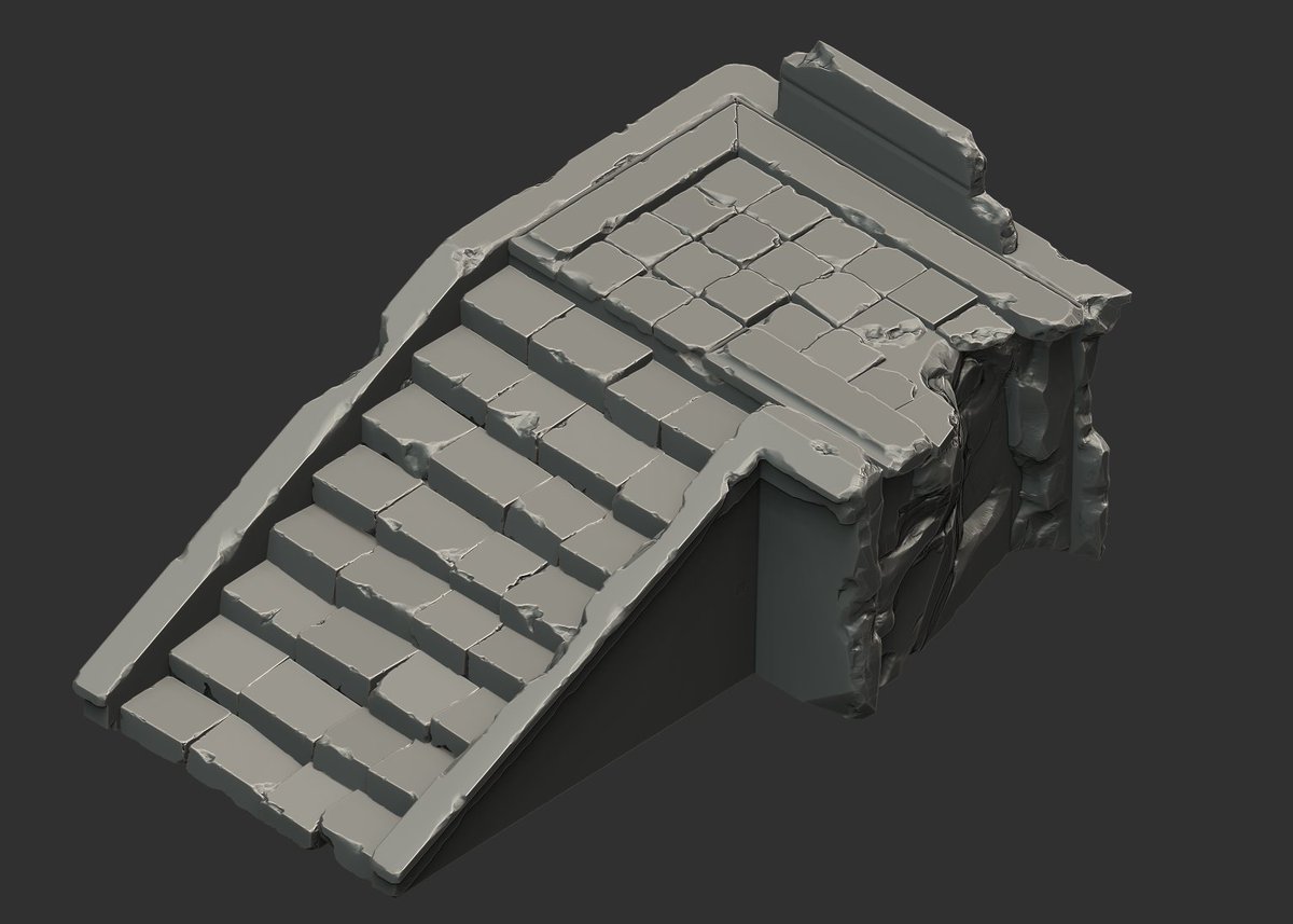 It's been a while, but I'm getting back into my project as things calm down a bit in life!

Still got a decent chunk to push this, but happy with the base of the sculpt.