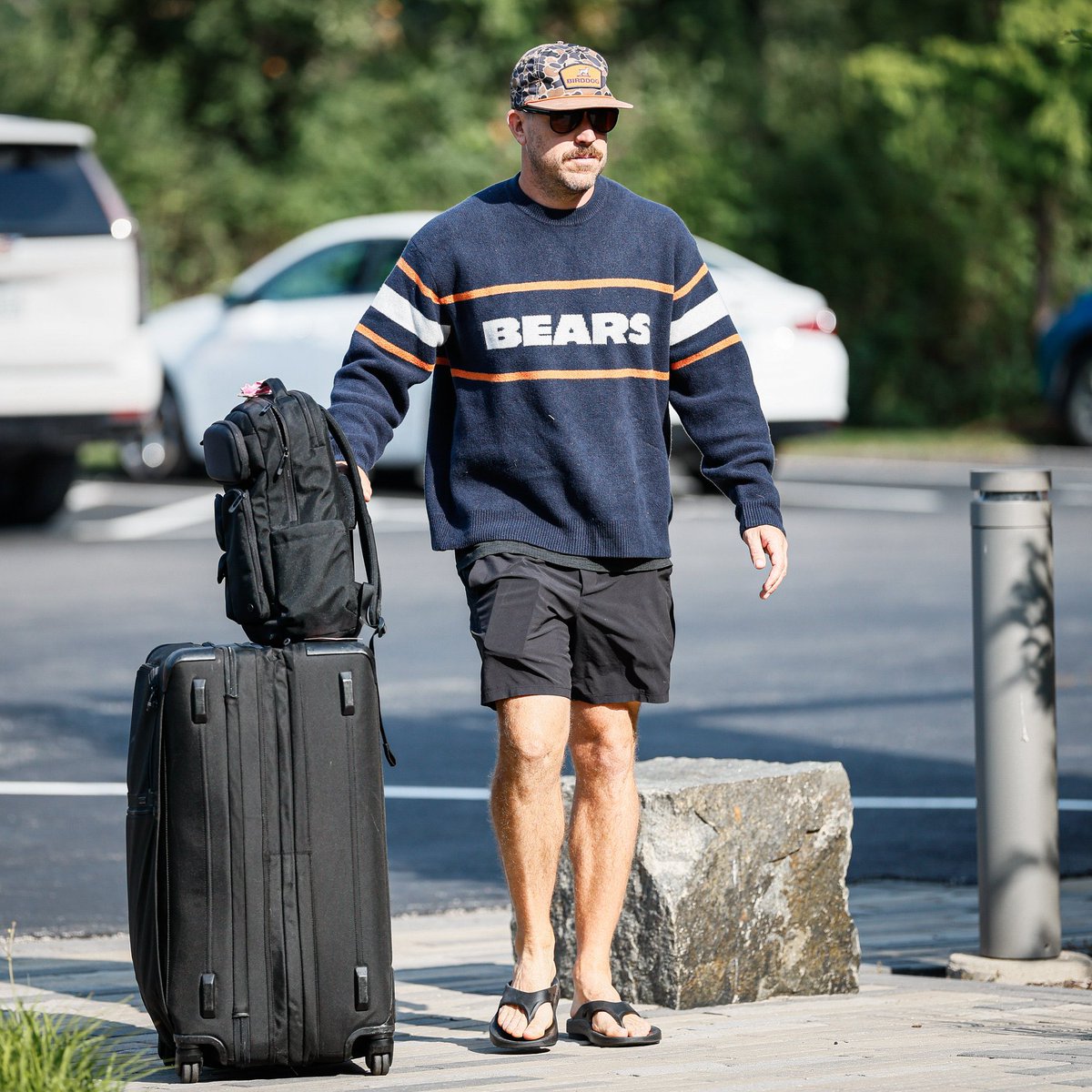 Case Keenum looks like a Millennium dad from Wicker Park on his way to Burning Man.