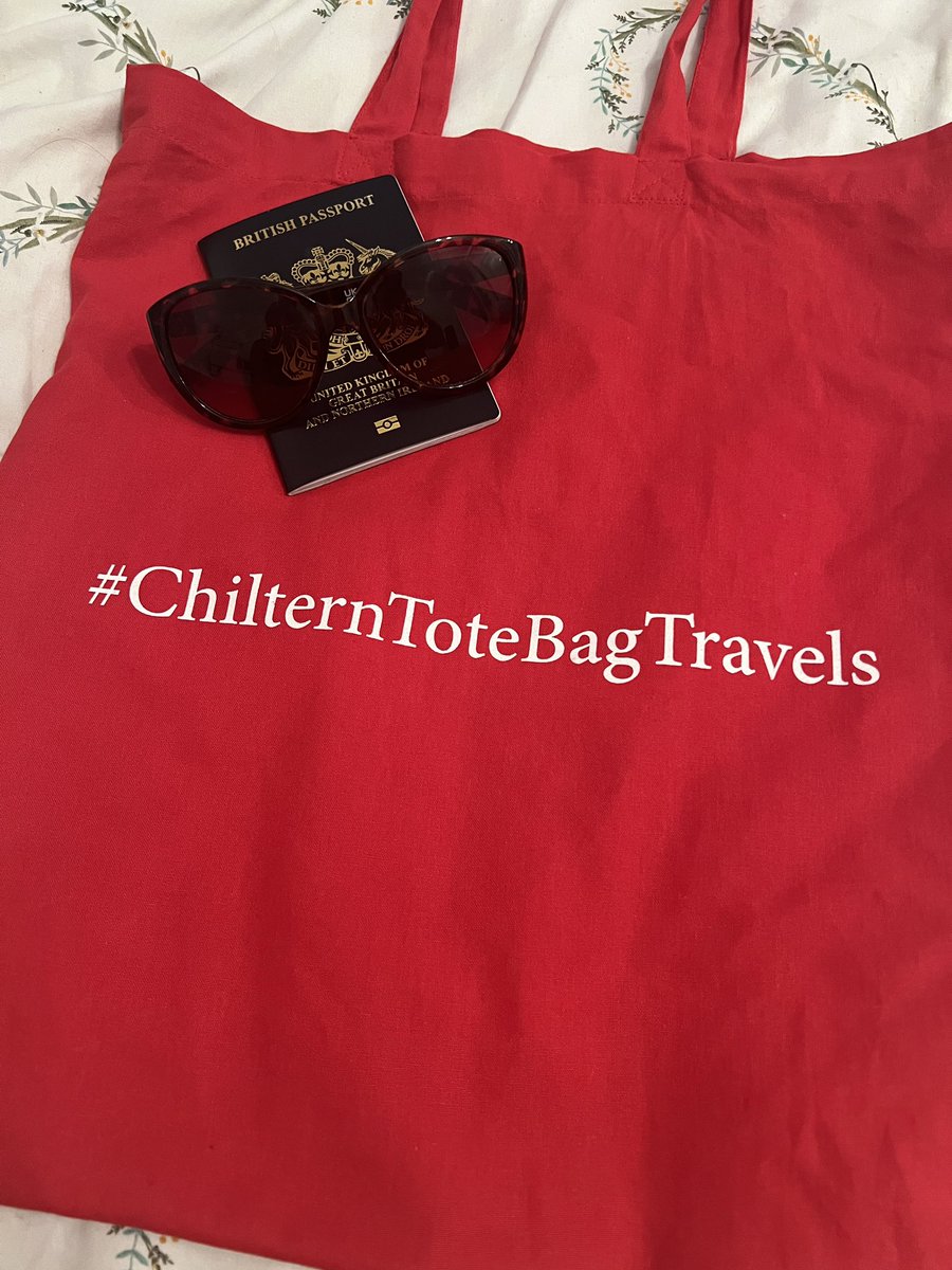 ChilternTSH's tweet image. As the term comes to an end it's that time again, whether you are travelling near or far, don't forget your @ChilternTSH tote bag and tag us using #ChilternToteBagTravels