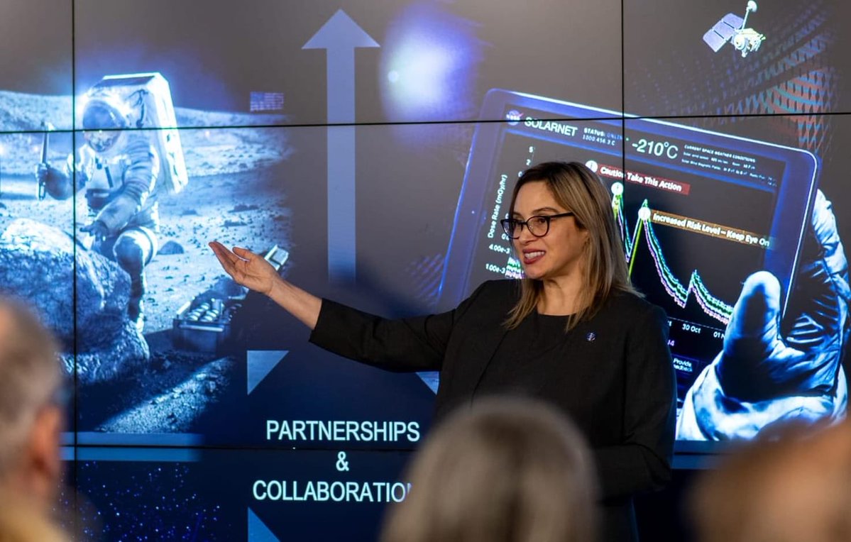 proximareport's tweet image. The Director of NASA’s Goddard Space Flight Center, Makenzie Lystrup, has resigned from the space agency while employees formally oppose cuts from the Trump Administration
By @PhazzeeYeehaw -> proximareport.com/articles/nasa-…