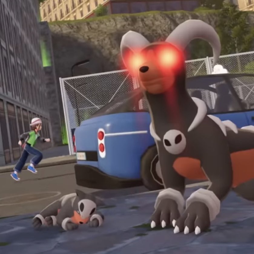 My pitbull when he senses his next meal (the neighbor’s 5 year old)