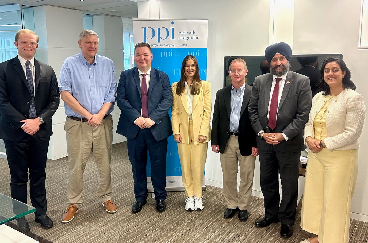 ppi's tweet image. Today, PPI hosted UK Labour MPs Jade Botterill, Kirith Entwistle, Gurinder Singh Josan, and Andrew Western through the British-American Parliamentary Group.
The conversation focused on lessons learned and challenges facing center-left parties on both sides of the Atlantic.