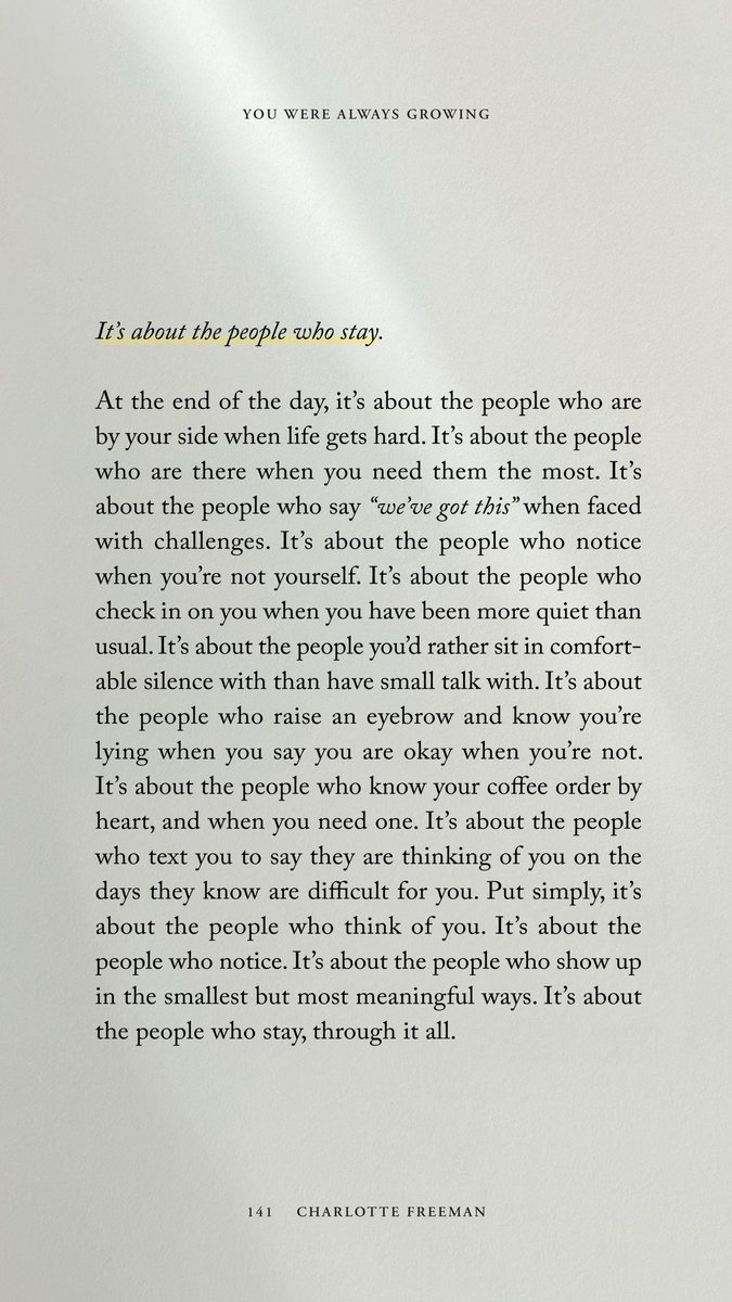 ThoughtCatalog's tweet image. It’s about the people who stay…