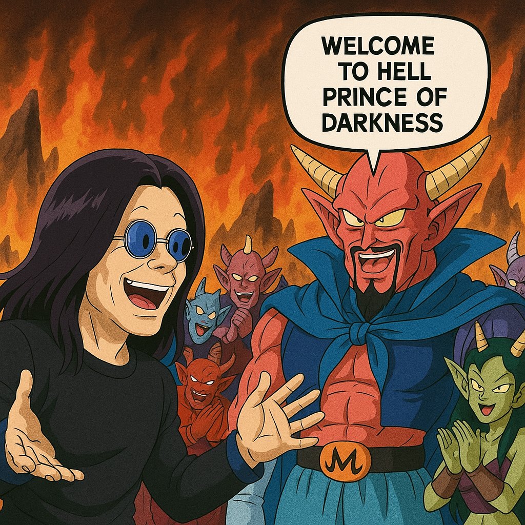HenrySteve's tweet photo. Mientras tanto, en el más allá... 🥺
Gracias por toda tu música @OzzyOsbourne #Ozzy https://t.co/bbwWBjkkSn