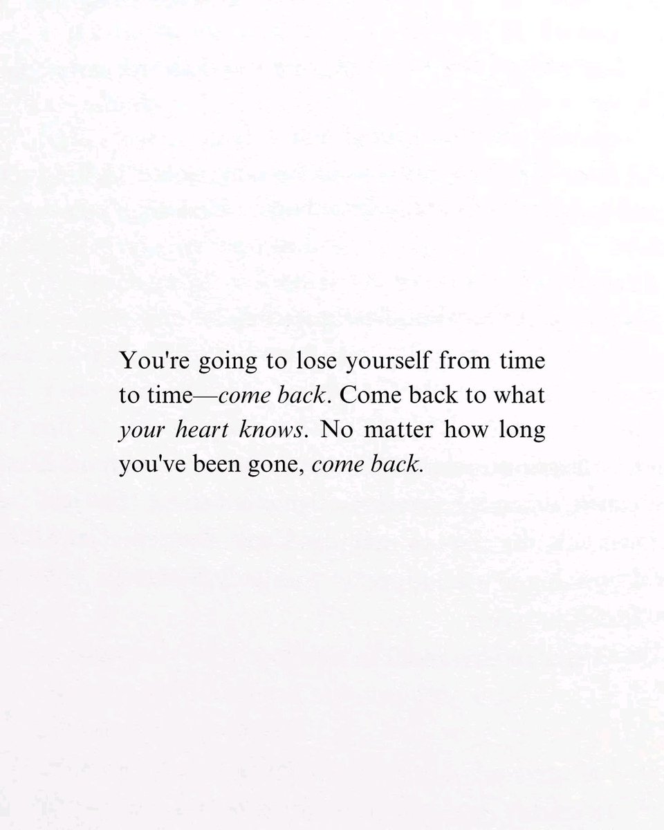 Come back