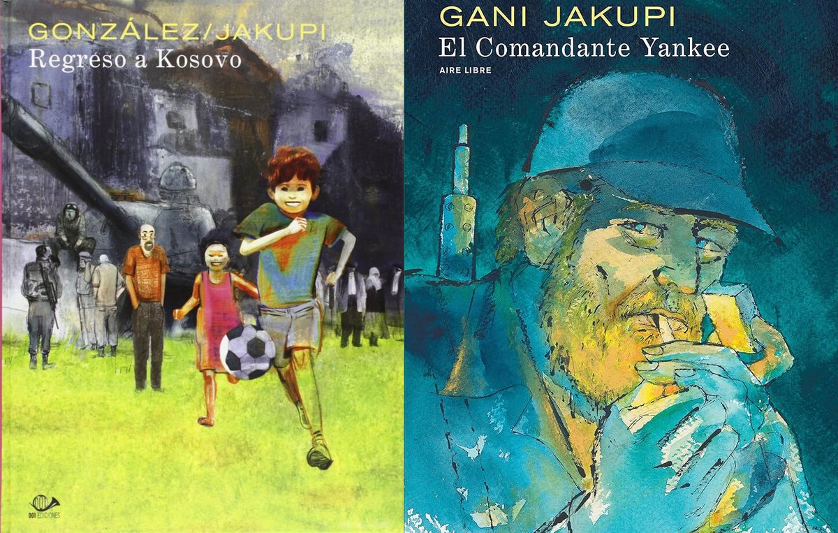 I never had a blockbuster, but...
2014, RETOUR AU KOSOVO was published simultaneously in French, Spanish and Italian. 
2019, it was EL COMANDANTE YANKEE.

2025, they still talk about them!
x.com/BlastRevista/s… (Argentina)
babelio.com/livres/Jakupi-… (France)

Gracias a la vida!