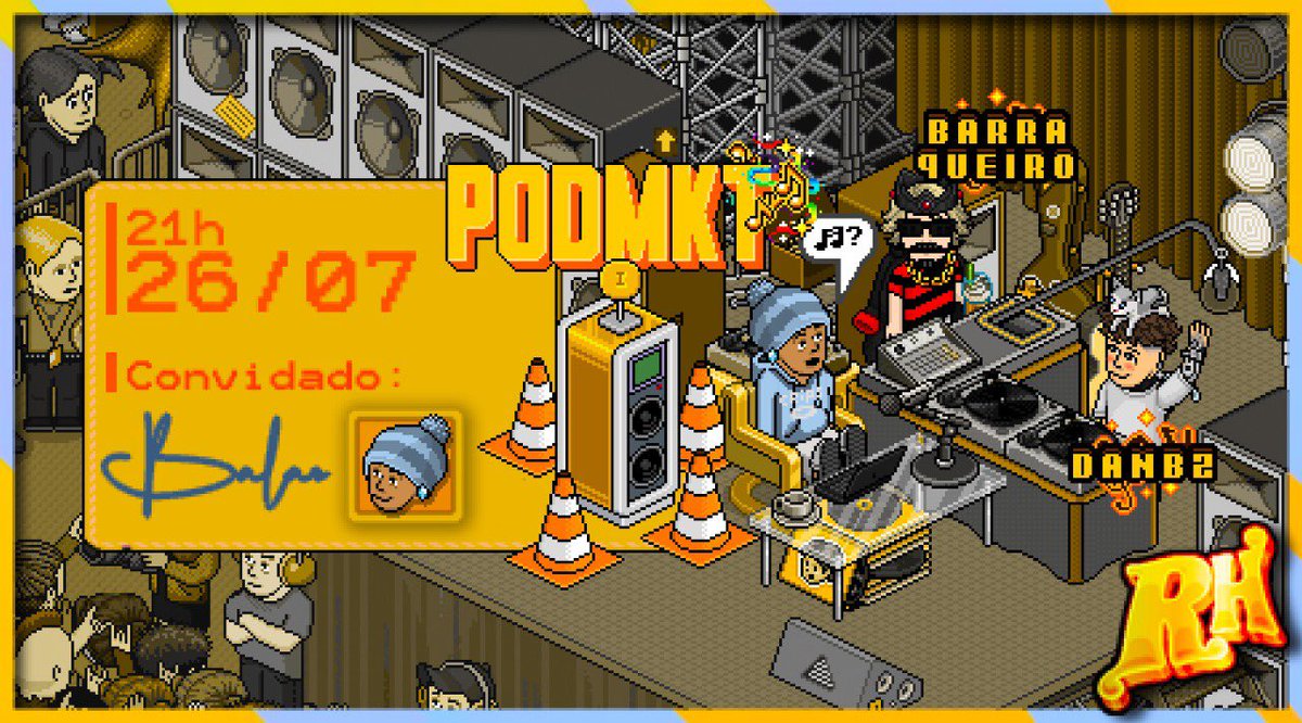 🛑 Calma essa ansiedade aí!
Neste sábado, às 21h, tem ep PodMKT novinho no ar 🎙️

E o convidado da vez é ninguém mais, ninguém menos que… NOSSO CHEFINHO BALÃO! 🎈

Prometemos risadas, histórias e muuuita resenha boa 😎

VAI SER BOM DEMAIS! Não perde! #PodMKT