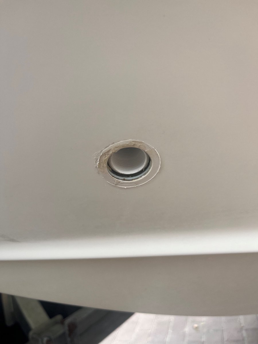 BrentHaner's tweet photo. Hi @ChaparralBoats, I have a 1995 2135 SS and the plastic piece where the front ice chest drains popped out. I was wondering if you know how to fix this and what part we would need. I have a before and after picture for reference. Any advice is so greatly appreciated. https://t.co/vyUoZXLmWl