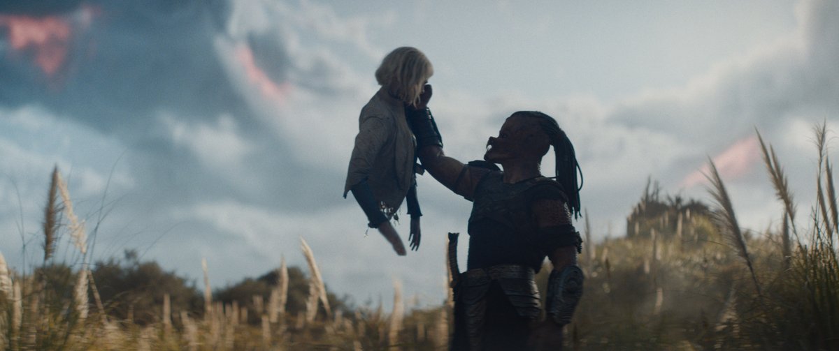 theKomixBro's tweet image. PREDATOR: BADLANDS
4K Official Pics
with Thia (Elle Fanning) and Dek (Dimitrius Schuster-Koloamatang)i