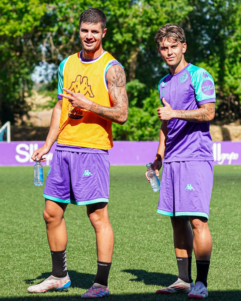 Doble sesión completada ✌️🏻💜

#pucela #RVPromesas