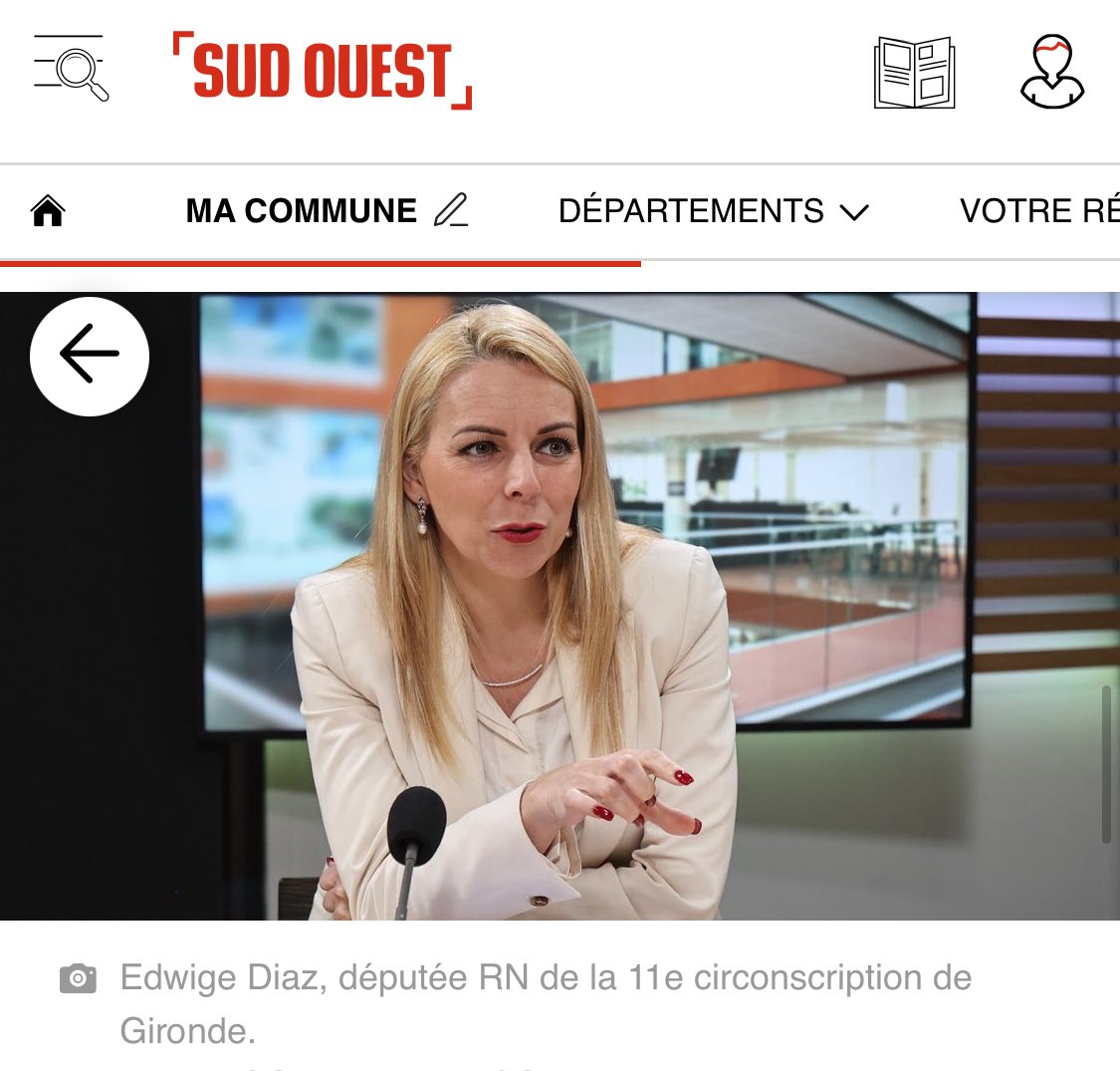 diaz_edwige's tweet image. 📰 « Dans ma circonscription, rurale, je vois tous les jours la misère des agriculteurs et l’immense plan social qui décime nos campagnes. »
Avec mes collègues du @groupeRN_off, nous assumons soutenir les agriculteurs.
👉 facebook.com/share/1ApZdQN3…
sudouest.fr/environnement/…
