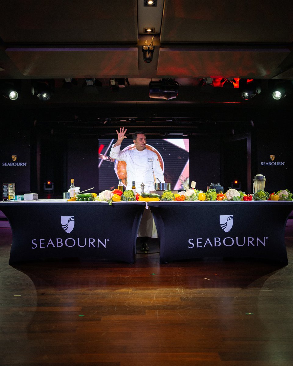 SeabournCruise's tweet image. Wondering how you can get a taste of Seabourn at home?
Learn from the chefs behind the dishes you love. Attend engaging cooking demonstrations hosted by Seabourn chefs to learn interesting morsels of culinary savvy.