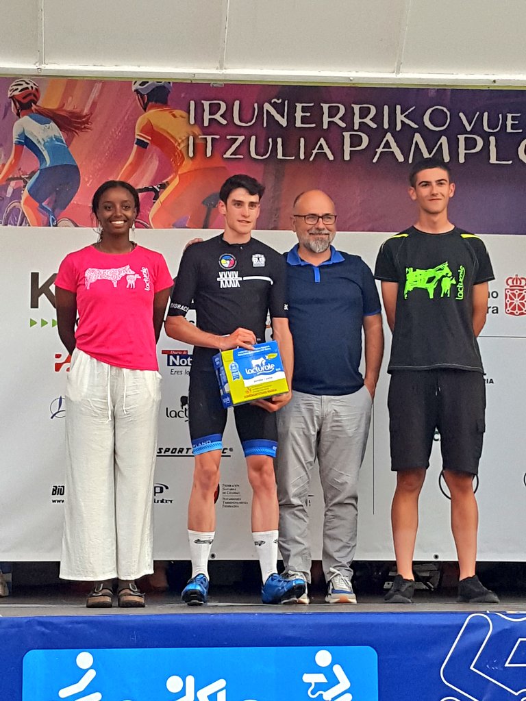 Premio combatividad 1a  etapa
 Pamplona-Mutilva, XXXIX Vuelta a Pamplona/Iruñerriko Itzulia  junior masculina , Xabier Fernández <a href="/RotxaBikes/">RotxaBikes</a> junto <a href="/MtezJavier/">Javier Mtez-Morentin</a> <a href="/FNCiclismo/">Federación Navarra de Ciclismo</a>
#iruñerrikoitzulia25
#VueltaPamplona25