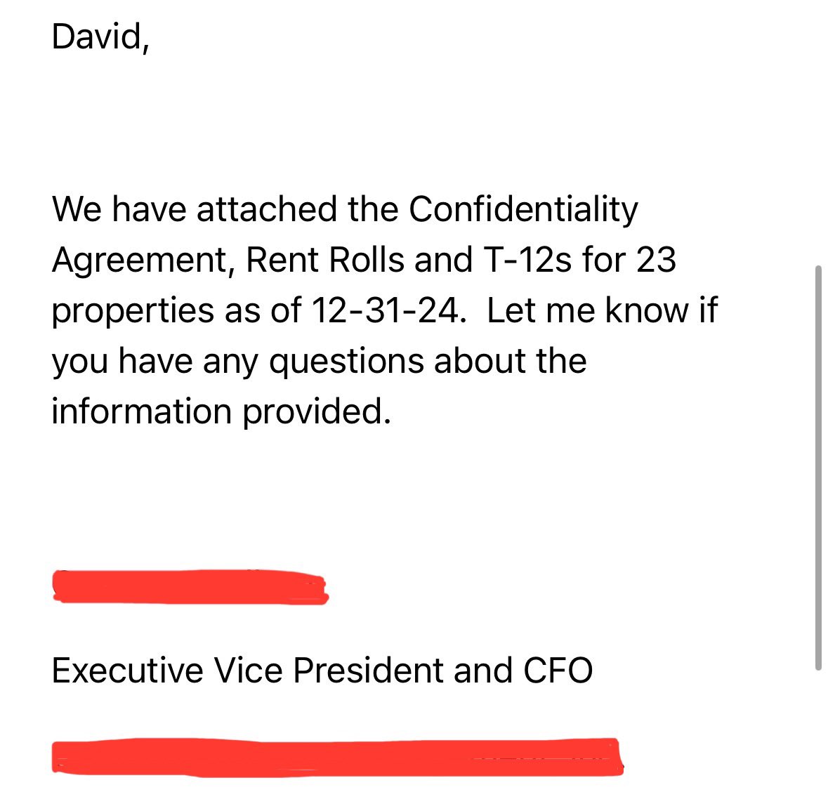 Do your research on owners &amp; know when to go for the big kill rather than simply asking if they’d sell a single building. 

Noticed these owners were old/owned all their assets for quite sometime so I decided to gear my pitch towards selling their entire portfolio. Go time!