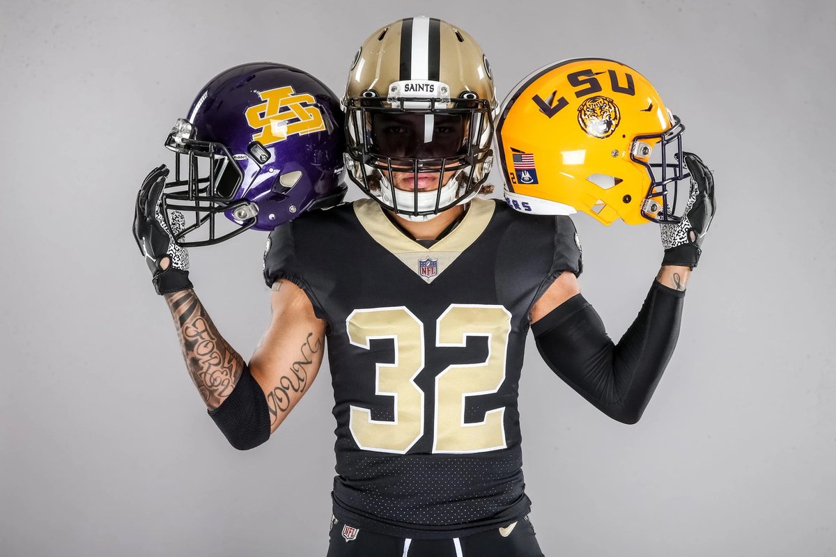 Louisiana Football Report #LAHSFB (@lafbreport) on Twitter photo Forever a legend in his city, his state, and everywhere else he ever laced up a pair of cleats.
His impact on the game, on his community, and on Louisiana as a whole has been such a pleasure to watch.
Enjoy retirement, .<a href="/Mathieu_Era/">Tyrann Mathieu</a>!
#BadgerForever Forever a legend in his city, his state, and everywhere else he ever laced up a pair of cleats.
His impact on the game, on his community, and on Louisiana as a whole has been such a pleasure to watch.
Enjoy retirement, .<a href="/Mathieu_Era/">Tyrann Mathieu</a>!
#BadgerForever