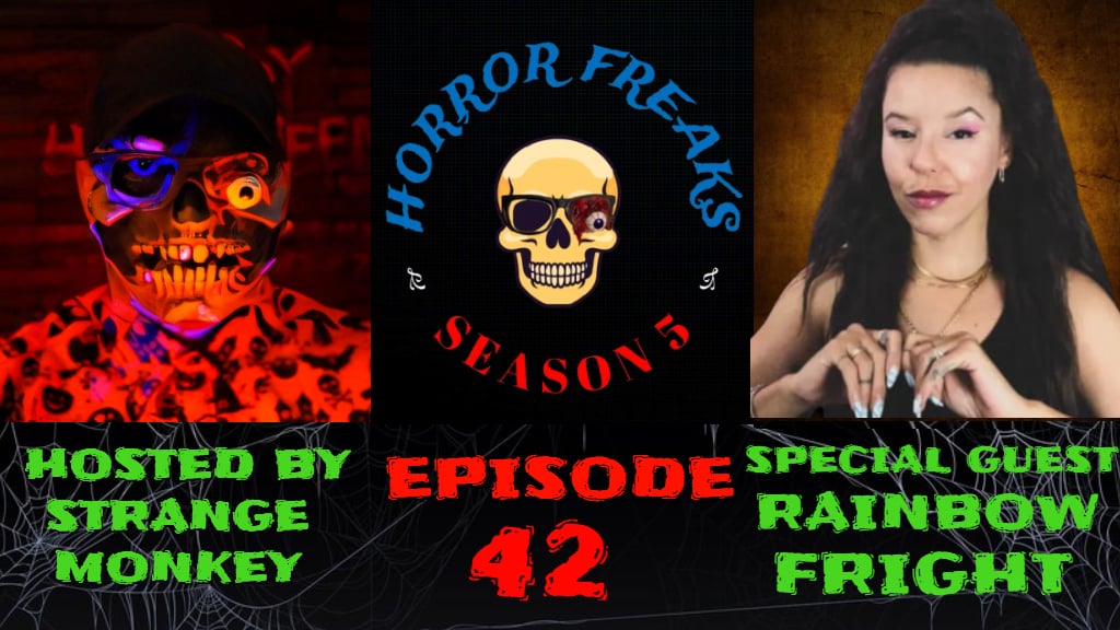 strangemonkey90's tweet image. Horror Freaks is back with a new episode featuring @_rainbowFRIGHT ! Season 5 continues! youtu.be/tepAS_B3QB4
#horrorfreaks #horrorfreaksseries #strangemonkey #rainbowfright #strangemonkeyreviews #horrormovies #horrorhost #horrorhost