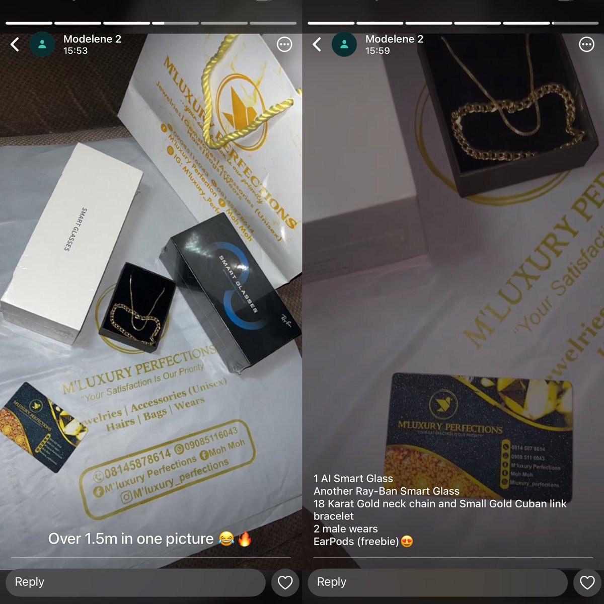alusi_aku's tweet image. my first attempt at purchasing a wearable gold item that's not 'gold bar'.
let’s see if I'll wear them.
got them from @Mohmohblings.