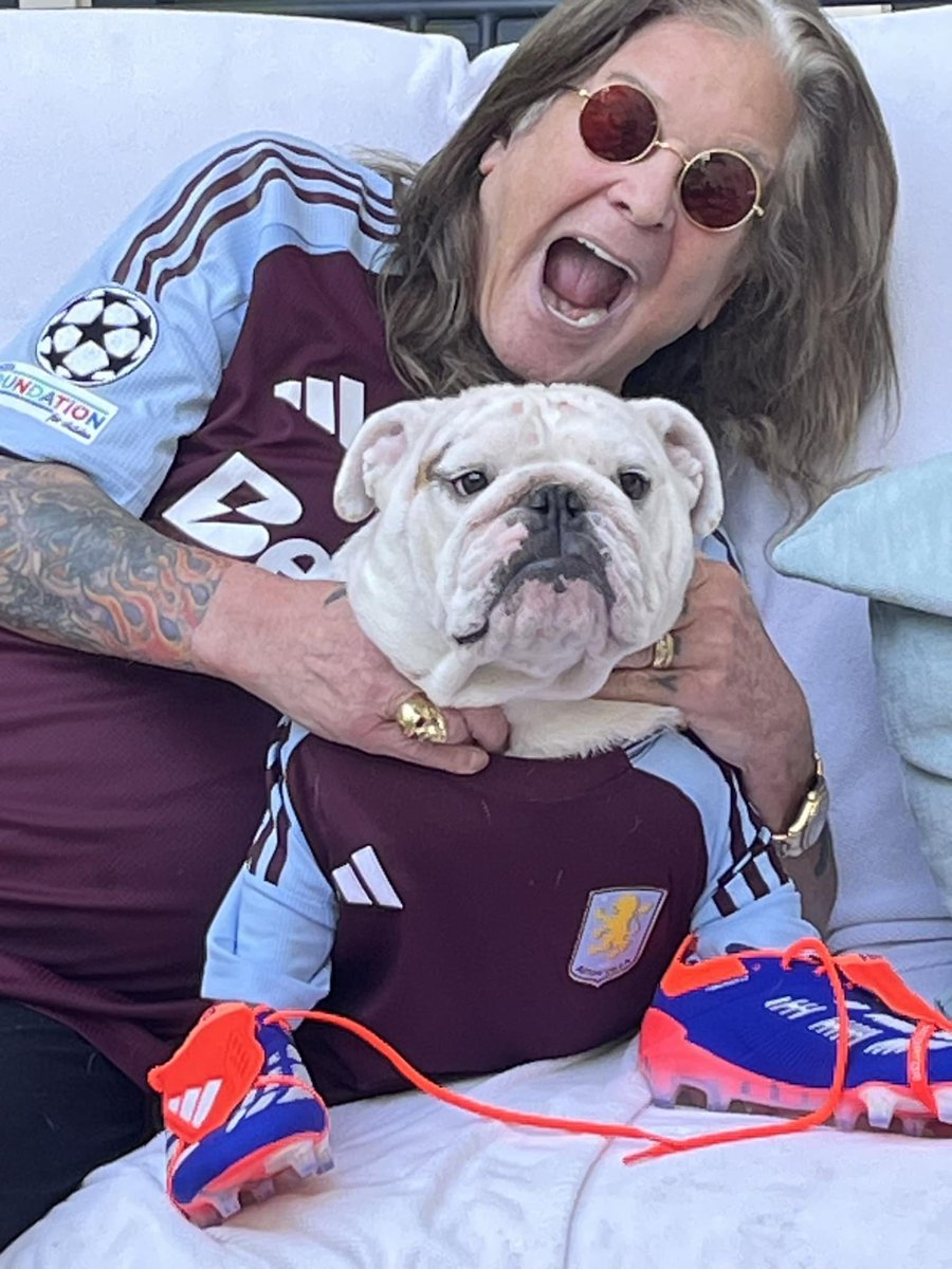 MenInBlazers's tweet image. Ozzy Osbourne, an icon of music and a lifelong Aston Villa supporter, has passed away at the age of 76.