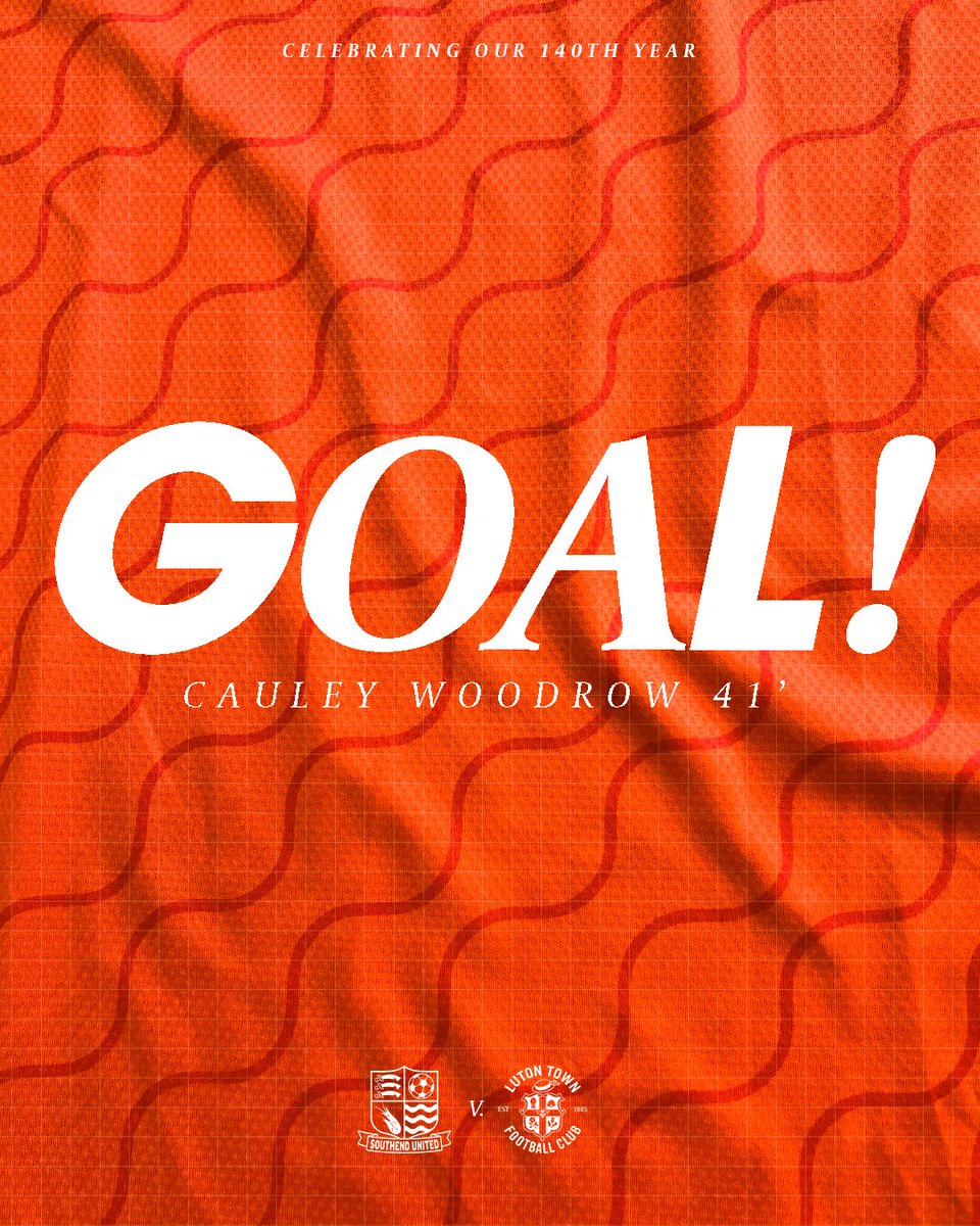 LutonTown's tweet image. We are ahead! 💪
Richards clipped a cross to the back-post with Doughty headed onto the bar, with Cauley picking up the pieces on the goal-line 👏